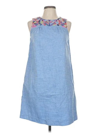 Pre-owned Joules Casual Dress In Blue