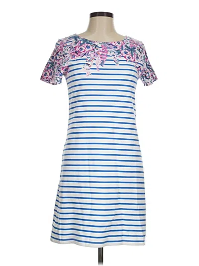 Pre-owned Joules Casual Dress In Blue
