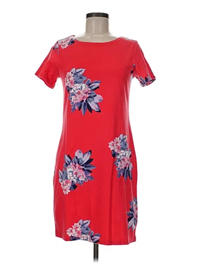 Pre-owned Joules Casual Dress In Red