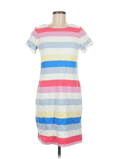 Pre-owned Joules Casual Dress In White