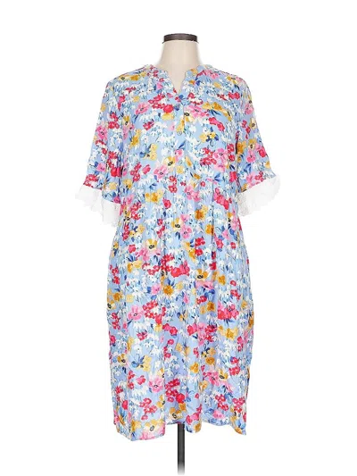 Pre-owned Joules Casual Dress In White