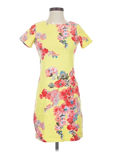 Pre-owned Joules Casual Dress In Yellow