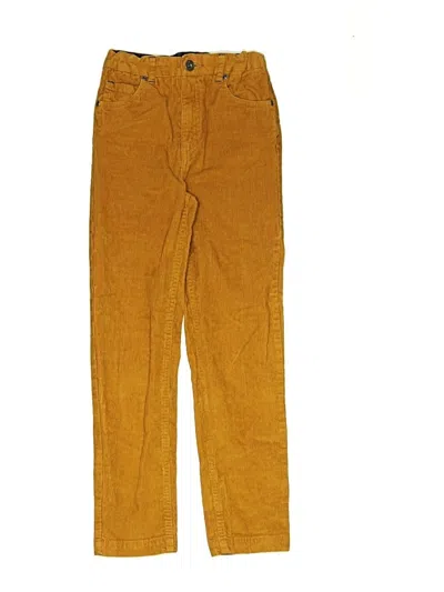 Pre-owned Joules Kids' Casual Pants In Yellow