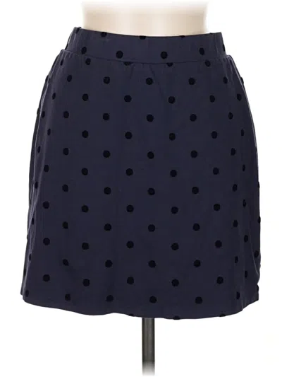 Pre-owned Joules Casual Skirt In Blue