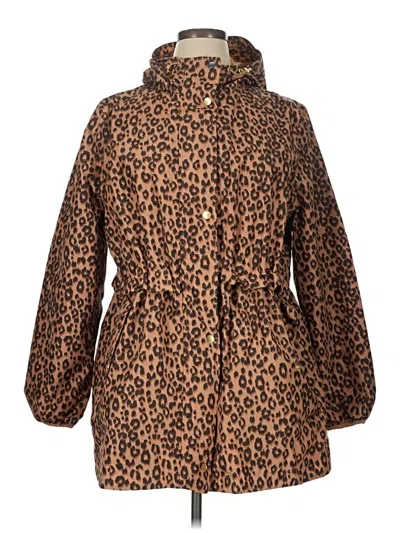 Pre-owned Joules Coat In Brown
