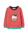 Joules Cracking Sweater In Red