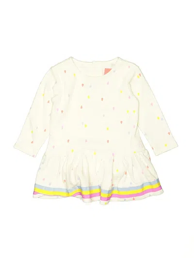 Pre-owned Joules Kids' Dress In White