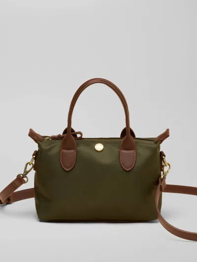 Joules Edie Womens Mini Crossbody Handbag In Khaki