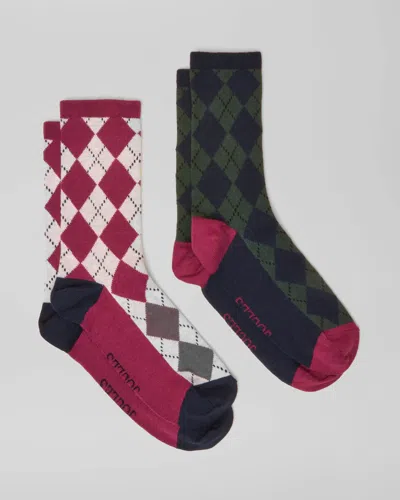 Joules Everyday 2 Pack Womens Socks In Multi