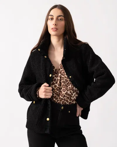 Joules Fleur Womens Jacket In Black