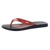 Joules Flip Flop Womens Open Toe Flat Flip-flops In Multi