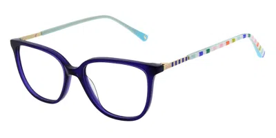 Joules Gwendoline Jo3071 657 Occhiali Da Vista Blu Per Donna (solo Montatura)