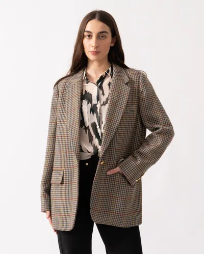 Joules Hackmore Womens Blazer In Elton Tweed