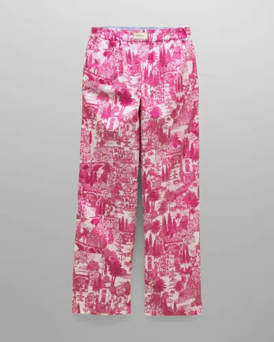 Joules Hallie Womens Trousers In Pink