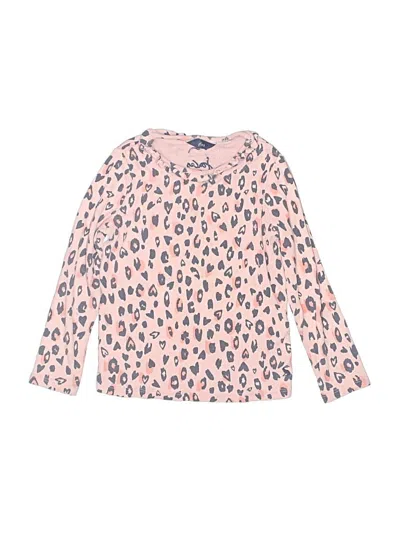 Pre-owned Joules Kids' Long Sleeve T-shirt In Pink