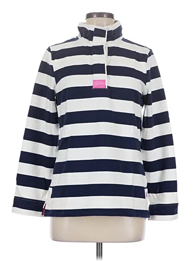 Pre-owned Joules Long Sleeve Top Silver Turtleneck Tops