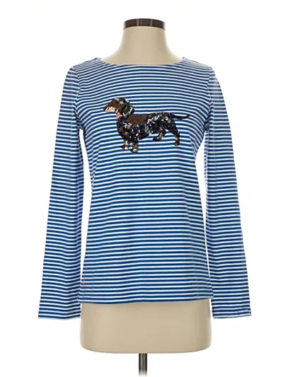 Joules Long Sleeve T-shirt In Blue