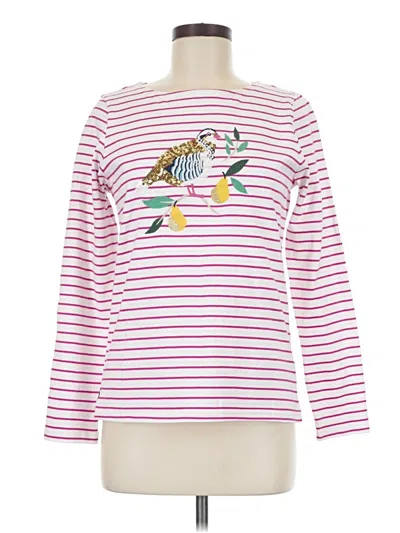 Pre-owned Joules Long Sleeve T-shirt In Pink