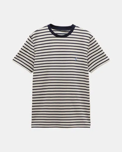 Joules Mens Everyday T-shirt In Navy/white Stripe