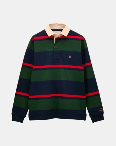 Joules Mens Long Sleeve Rugby Club Shirt In Multi