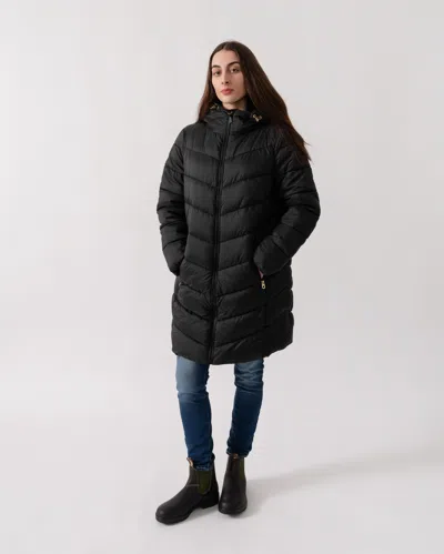 Joules Moorsdale Womens Parka In Black