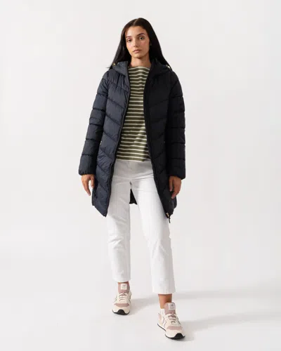 Joules Moorsdale Womens Parka In Blue