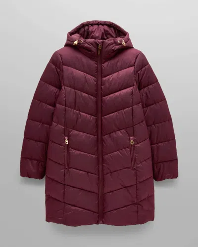 Joules Moorsdale Womens Parka In Port