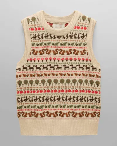 Joules Orchard Womens Knit Tank Top In Brown