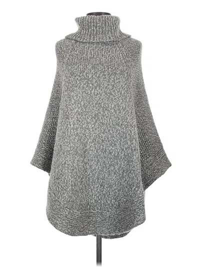 Pre-owned Joules Poncho In Gray