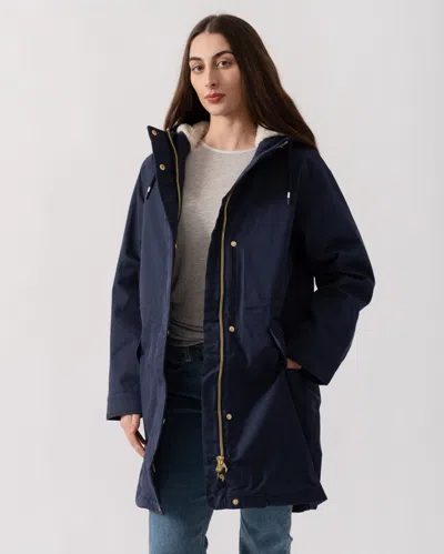Joules Portwell Cosy Womens Jacket In Blue