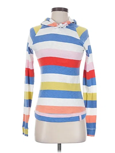 Pre-owned Joules Pullover Hoodie In White