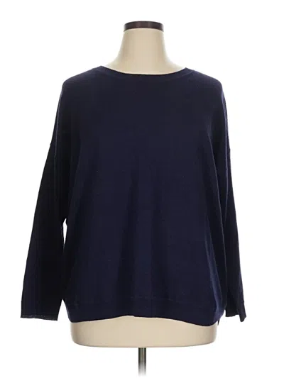 Pre-owned Joules Pullover Sweater In Blue