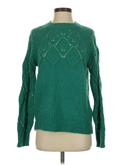 Pre-owned Joules Pullover Sweater In Green