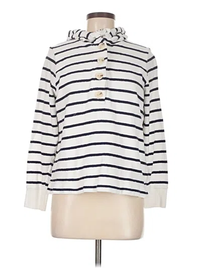 Pre-owned Joules Pullover Sweater In White