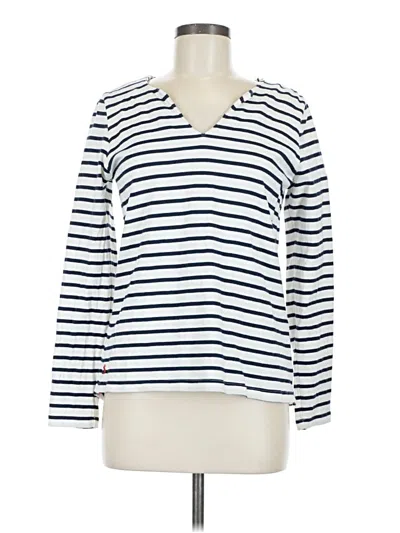 Pre-owned Joules Pullover Sweater In White