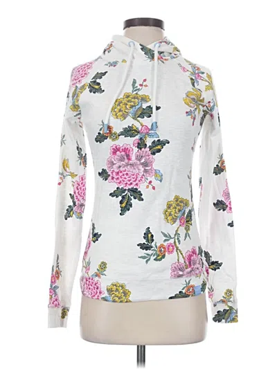 Pre-owned Joules Pullover Sweater In White