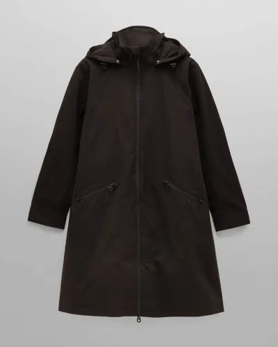 Joules Rainaway Womens Longline Raincoat In Brown