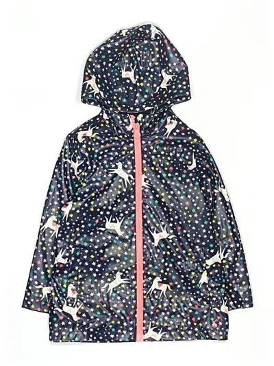 Pre-owned Joules Kids' Raincoat In Blue