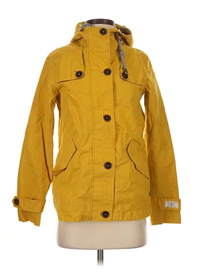 Pre-owned Joules Raincoat In Yellow