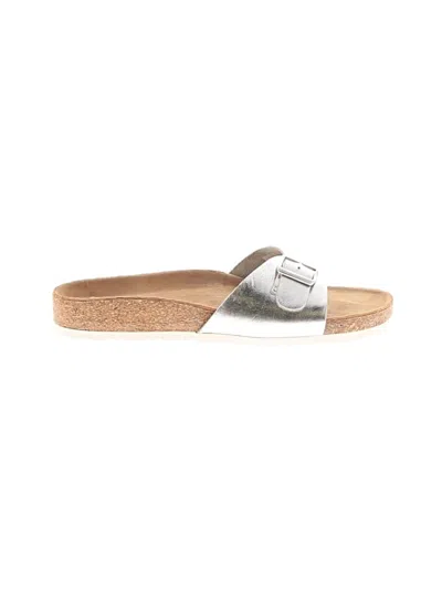 Pre-owned Joules Sandals In Silver