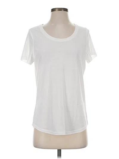 Pre-owned Joules Short Sleeve T-shirt In White