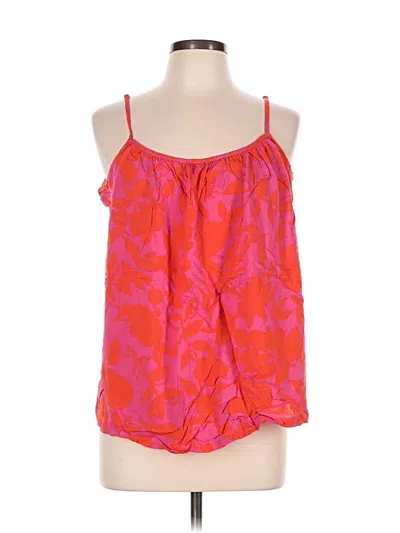 Pre-owned Joules Sleeveless Blouse In Pink
