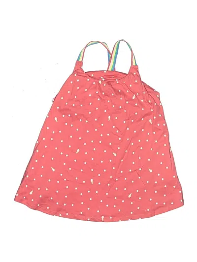 Pre-owned Joules Kids' Sleeveless Top Pink Halter Neckline Tops