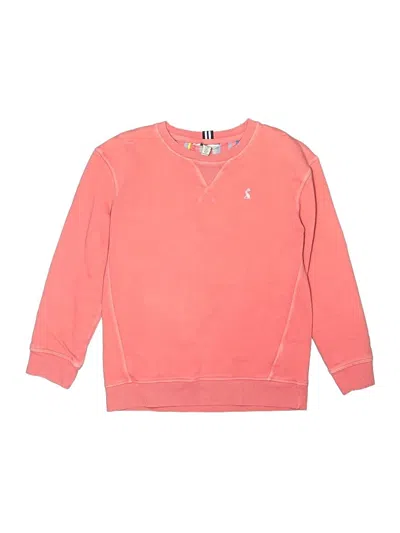 Pre-owned Joules Kids' Sweatshirt In Pink