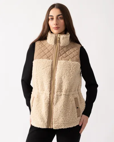 Joules Tadworth Womens Gilet In White