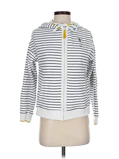 Pre-owned Joules Track Jacket In White