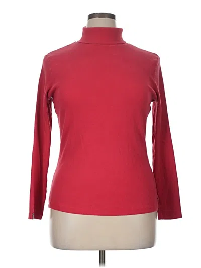 Pre-owned Joules Turtleneck Sweater In Red