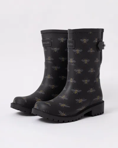 Joules Wistow Womens Wellies In Black