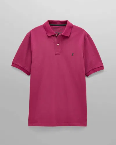 Joules Woody Mens Polo Shirt In Pink