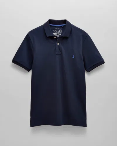 Joules Woody Mens Polo Shirt In Blue
